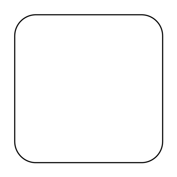 Thermal Transfer Slide Label, 7/8" x 7/8", 2 Across White